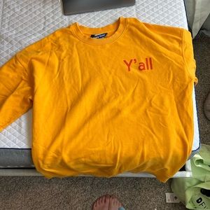 Outdoor voices “y’all” sweatshirt